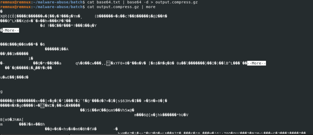 estrazione del payload