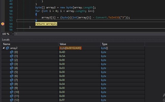Snake Keylogger: Routine di decriptazione
